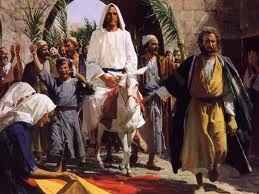 Jesus en Jerusalem, entrada triunfal, profecia cumplida, profecías