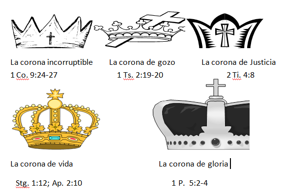 5 coronas celestiales, apocalipsis, las 7 iglesias de asia