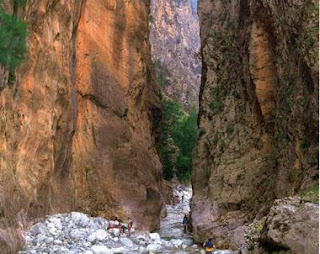 Samaria, camino, quebrada, parábola, bosquejo