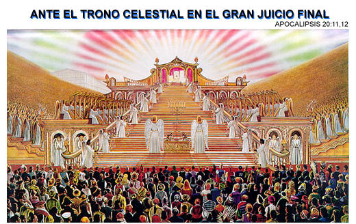 El tribunal de Cristo, Ante el trono Blanco, tribunal, el gran juicio del gran trono blanco