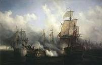 batalla mar, operación, barcos antiguos, veleros, bosquejo