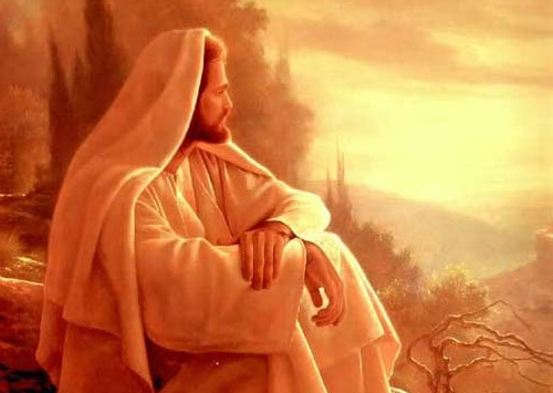 cristo, puerta, bosquejo