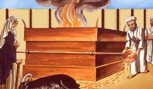 leyes, sacrificios, altor del holocausto, pentateuco