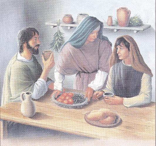 maria, lazaro, marta