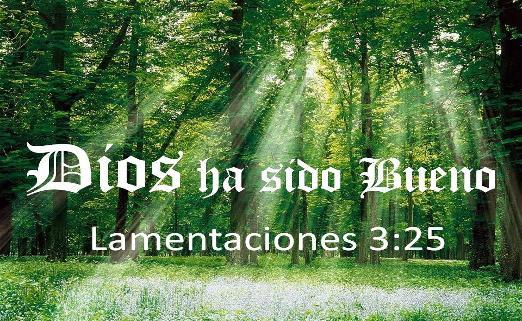 Dios, bueno, sabio, justo, lamentaciones