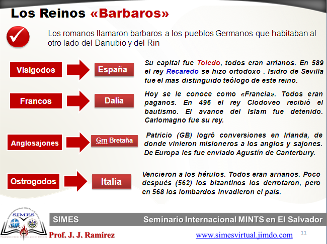 los reinos barbaros