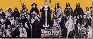 historia de la iglesia medieval, historia